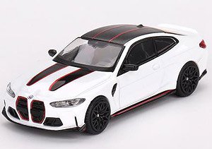 BMW M4 CSL Alpine White (LHD) (Diecast Car)