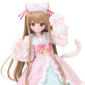 45cm Original Doll Poe-Poe x Iris Collect Petit Uyuri -Fuwa Fuwa*Sweet Cats- Pop`n Pink ver. (Fashion Doll)
