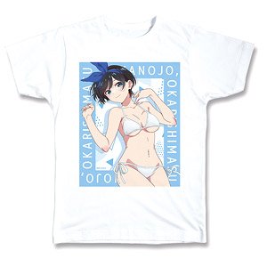 彼女、お借りします Tシャツ Lサイズ デザイン02 (更科瑠夏) (キャラクターグッズ)