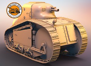 Peugeot Char 1918 37mm tank (Plastic model)