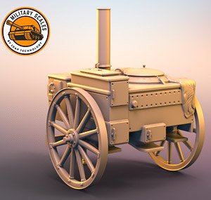 German field kitchen closed (Plastic model)