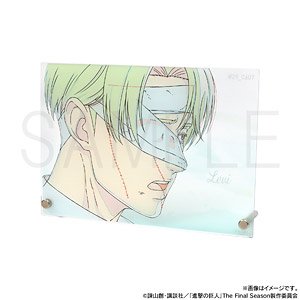 Attack on Titan Acrylic Panel Levi (Anime Toy)