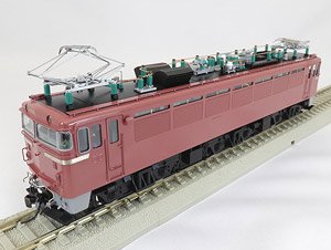 16番(HO) EF80 1次型 ヒサシ付 完成品 (塗装済み完成品) (鉄道模型)