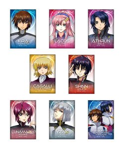 [Mobile Suit Gundam SEED Freedom] Wet Color Series Can Magnet (Set of 8) (Anime Toy)
