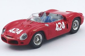 フェラーリ 196 SP トレント/ボンドーネ 1962 優勝車 #424 Ludovico Scarfiotti (ミニカー)