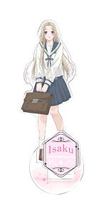 A Girl & HER Guard Dog Acrylic Stand Isaku Senagaki (School Uniform) (Anime Toy)