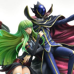 【銀行振込前入金】 コンセプトマスターライン コードギアス 反逆のルルーシュ R2 ルルーシュ・ランペルージ＆C.C. (完成品)