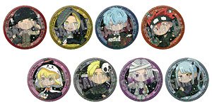 Mashle: Magic and Muscles Trading Hologram Can Badge Halloween Mini ver. (Set of 8) (Anime Toy)