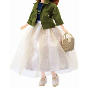 Clothes Licca LW-19 Seaside Khaki (Licca-chan)