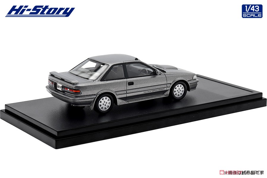 Toyota COROLLA LEVIN GT-Z (1987) Gray Metallic (Diecast Car) 商品画像2