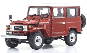 トヨタ ランドクルーザー 40 バン (BJ42V) (レッド) (ミニカー)