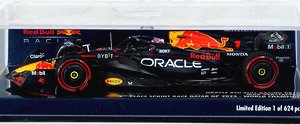 オラクル レッド ブル レーシング RB19 マックス・フェルスタッペ ン カタールGP 2023 スプリントレース 2位入賞 ワールドチャンピオン (ミニカー)