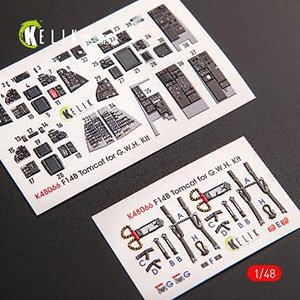 F-14B 内装3Dデカール (グレートウォール用) (プラモデル)