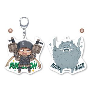 Sword Art Online Alternative Gun Gale Online Front and Back Acrylic Stand Fukaziroh & Namahage (Anime Toy)