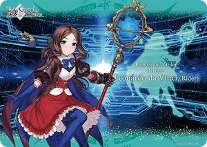 Character Universal Rubber Mat Fate/Grand Order [Rider/Leonardo da Vinci] (Anime Toy)