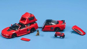 NSX TRA by Chris Cut red デラックスバージョン (ミニカー)