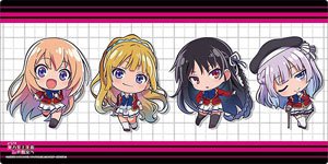 Bushiroad Rubber Mat Collection V2 Vol.1068 Classroom of the Elite [Horikita & Karuizawa & Ichinose & Sakayanagi] (Card Supplies)