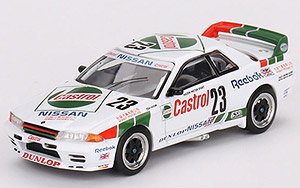 Nissan スカイライン GT-R R32 マカオ・ギアレース 優勝車1990 Gr.A #23 (右ハンドル) [ブリスターパッケージ] (ミニカー)