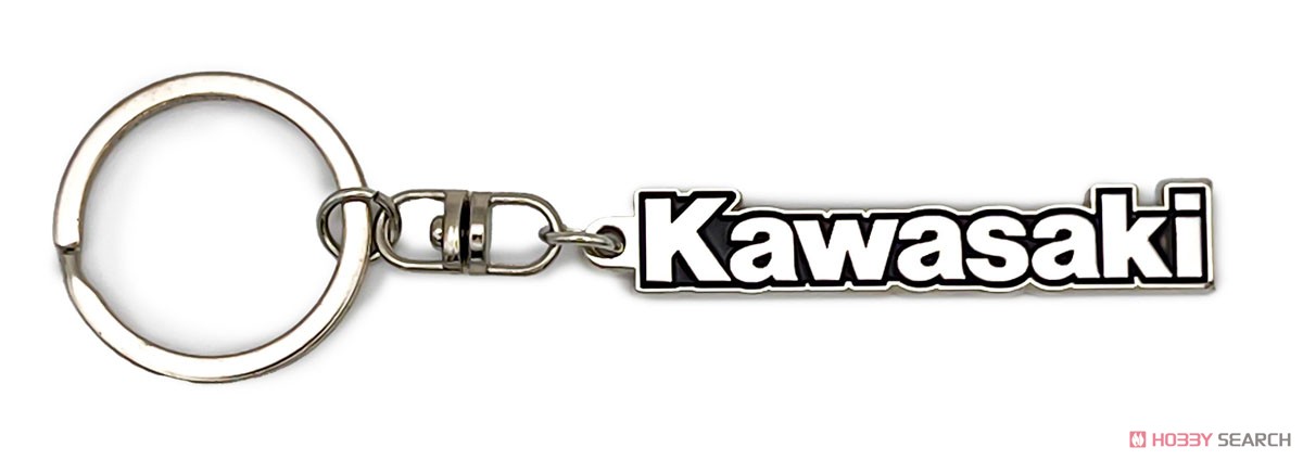 Kawasaki Tank Emblem (SILVER) Metal Key Chain (Diecast Car) Item picture1