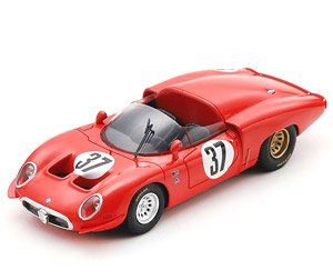 Alfa Romeo 33 No.37 Test Days Le Mans 1967 (ミニカー)