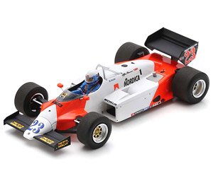 Alfa Romeo 183T No.23 6th Monaco GP 1983 Mauro Baldi (Diecast Car)