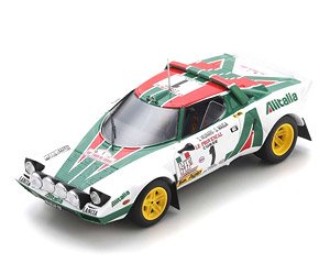 Lancia Stratos HF No.1 Winner Tour de Corse - Rallye de France 1976 S.Munari - S.Maiga (ミニカー)