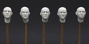 Skin Head (Set of 5) (Plastic model)