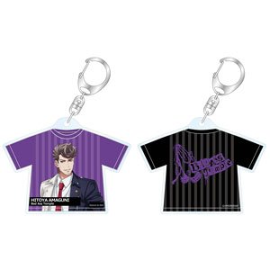 Hypnosis Mic: Division Rap Battle Rhyme Anima + T-Shirt Acrylic Key Ring Hitoya Amaguni (Anime Toy)