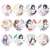 [Love Live! Nijigasaki High School School Idol Club] Clear Soft Key Ring A (Set of 12) (Anime Toy) Item picture1