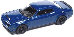 2018 ダッジ チャレンジャー SRT デーモン インディゴブルー (ミニカー)