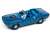 1971 Plymouth Cuda Convertible Blue Fire (Diecast Car) Item picture1