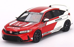 Honda シビック Type R 2023 #1 ペースカー レッド (ミニカー)