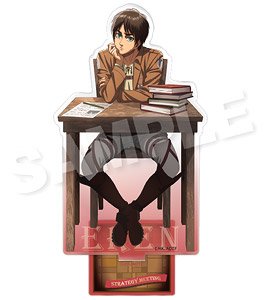 Attack on Titan Acrylic Stand Strategy Meeting Together Ver. Eren Yeager (Anime Toy)