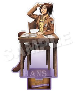 Attack on Titan Acrylic Stand Strategy Meeting Together Ver. Hange Zoe (Anime Toy)