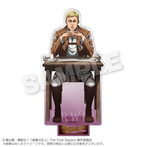 Attack on Titan Big Acrylic Stand Strategy Meeting Together Ver. Erwin Smith (Anime Toy)