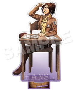 Attack on Titan Big Acrylic Stand Strategy Meeting Together Ver. Hange Zoe (Anime Toy)