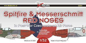 Spitfire & Messerschmitt Red Noses (Decal)