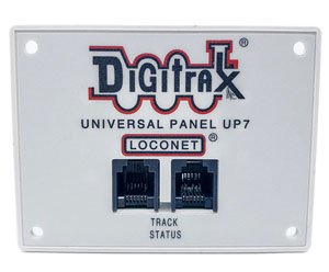 Digitrax(R) UP7 LocoNet Universal Panel (Model Train)