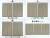 1/83(HO) Corrugated Galvanised Iron Sheet `Shin/Gyou/Sou Set` (Brand New, Little Rust, Rust, Set) [1:83, Unpainted] (Model Train) Other picture2