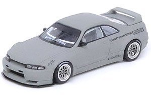 Nissan Skyline GT-R (R33) Pandem / Rocket Bunny Matte Cement Gray (Diecast Car)