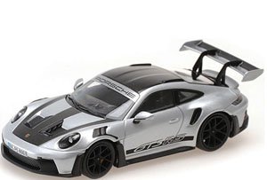 ポルシェ 911 (992) GT3RS 2022 シルバー/ブラックホイール (ミニカー)
