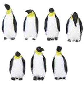 1/100 アニマルフィギャーシリーズ ペンギンA (7羽入) (鉄道模型)