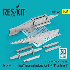 F-4 ファントムII 海軍型内側パイロン セット (プラモデル)