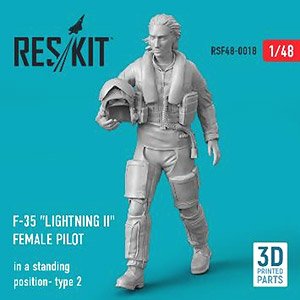 F-35 女性パイロット タイプ2 `出動` (プラモデル)