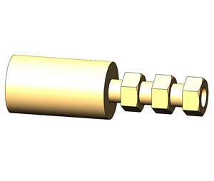 Hexagonal Nut Connection Type S (24 Pieces) (Metal Parts)