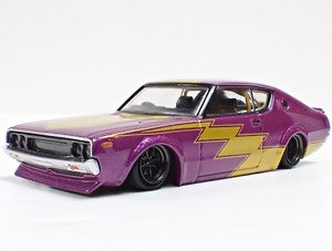 グラチャン15弾 ケンメリGT-R 1973年式(KPGC110) BoostGear 特注カラー (台座なし箱付き) (ミニカー)