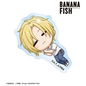 Banana Fish Ash Lynx Chibikoro Acrylic Sticker (Anime Toy)