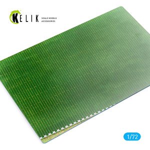 FAUN - TRACKWAY HELICOPTER LANDING MAT FLAT - BASE - ACRYLIC 3 mm (280 x 180 mm) (Plastic model)