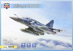 Mirage 2000D with SCALP EG missile (Plastic model)