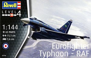 British Air Force Eurofighter Typhoon RAF (Plastic model)